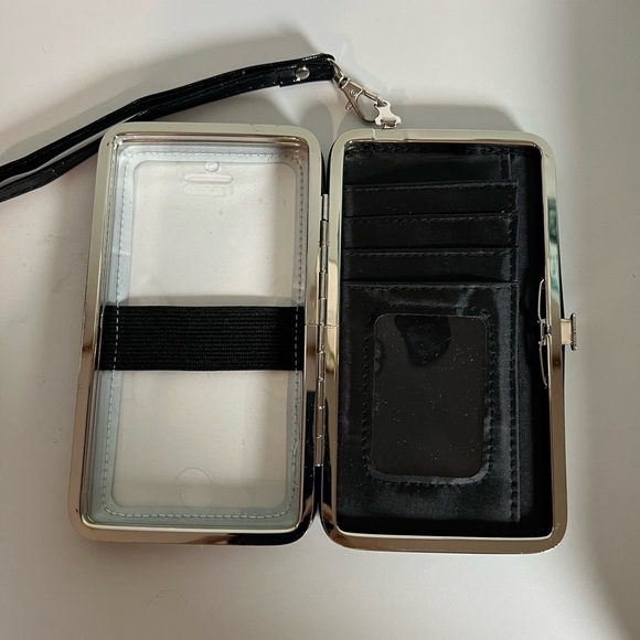 Wristlet Phone credit Card Purse.  Breakfast At Tiffany’s Scene. - Picture 4 of 4